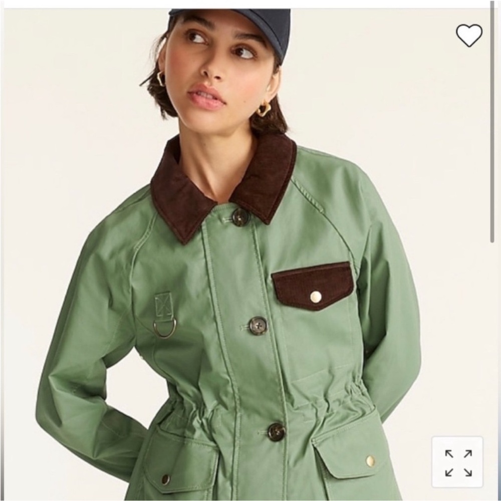 J. Crew Classic Field Jacket szXL in Cypress - Picture 3 of 15